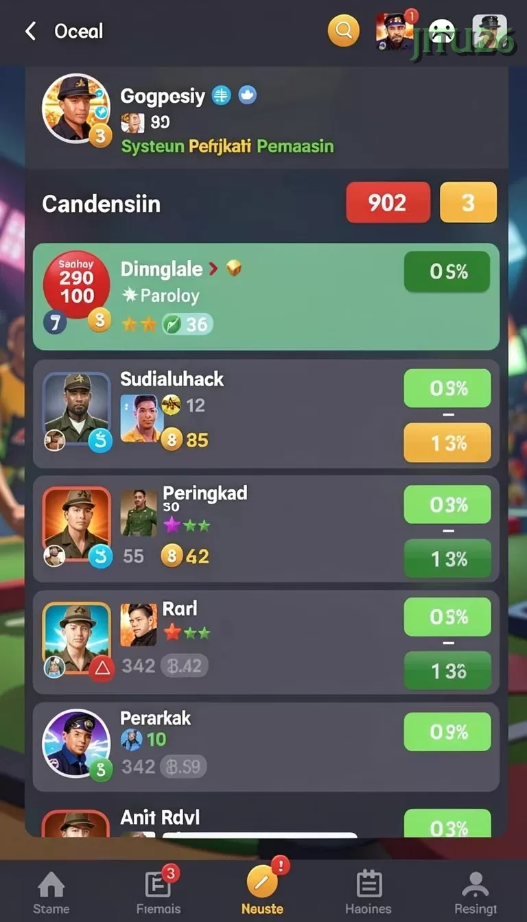 Cuplikan layar KAYA33 — halaman utama