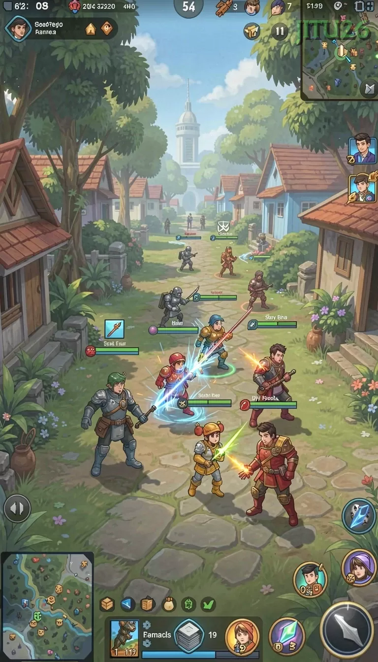 Cuplikan layar DOMINO4D — halaman utama